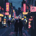 romantic k pop instrumental with emotive melodies and urban vibes.