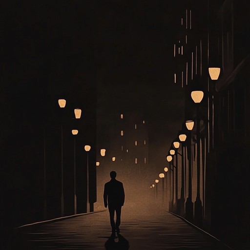 A haunting instrumental rap track featuring chilling atmospherics, heavy beats, and ghostly melodies that evoke the feeling of wandering alone in empty city streets at night.