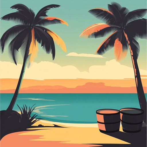 Let the soothing sounds of steel drums transport you to a peaceful island paradise, with the gentle rhythm of ocean waves and birds singing in harmony. Perfect for relaxation and unwinding.