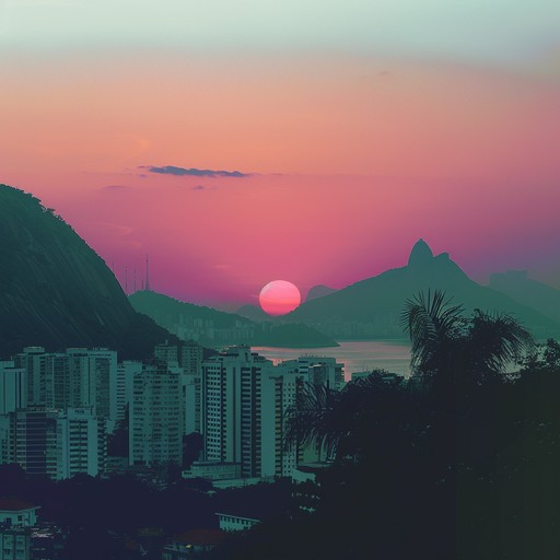 Imagine the sun setting over the vibrant city of rio de janeiro as the gentle rhythms of bossa nova fill the air. This instrumental piece captures the essence of a perfect evening in brazil, with its soothing melodies and laid-back atmosphere. The delicate interplay between the acoustic guitar, piano, and subtle percussion creates a dreamy and romantic ambiance that transports the listener to the iconic copacabana beach.