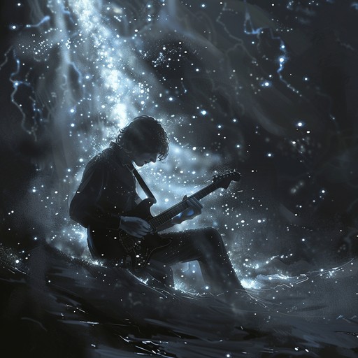 Experience a journey of love through emotional guitar solos and intense rhythms. This melodic metal composition beautifully balances passion and power, capturing the essence of a deep, romantic connection under the starlit sky.