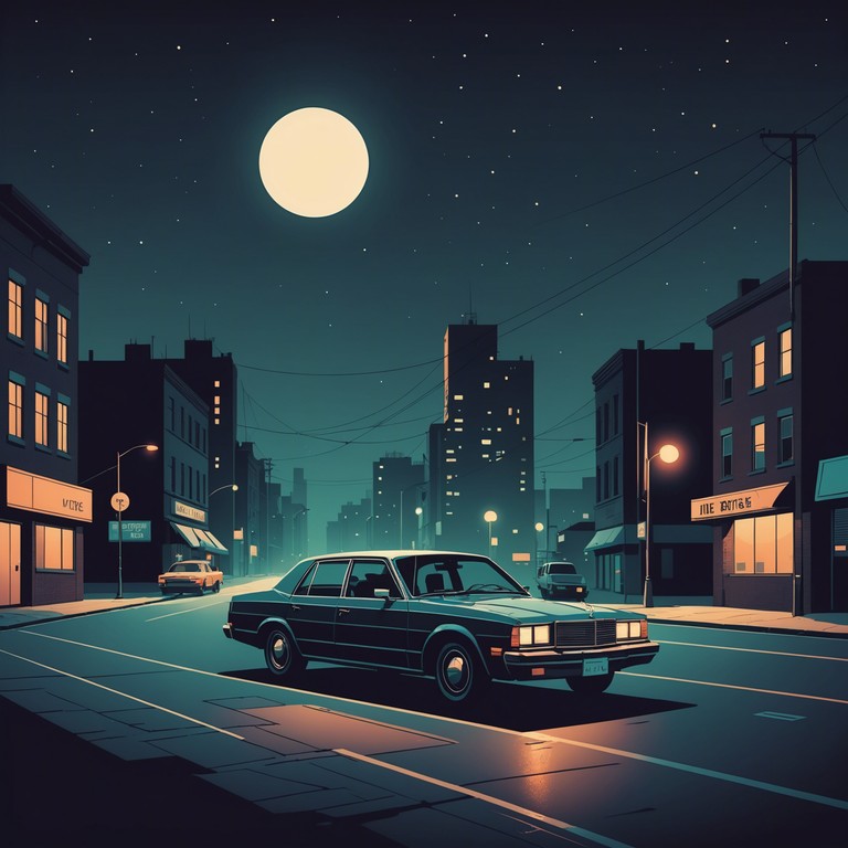 This track captures the essence of a mysterious midnight drive through an urban landscape, characterized by its sparse yet haunting phonk style. The music slowly builds an atmosphere of suspense and intrigue, perfect for evoking a sense of hidden stories and unseen watchers in the shadows.