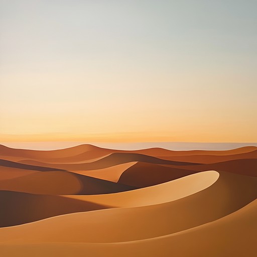 A relaxed instrumental dub track that evokes the vastness and tranquility of a desert landscape, featuring echoing melodies and gentle rhythms that mimic the whispering winds and distant sounds carried across the sands.