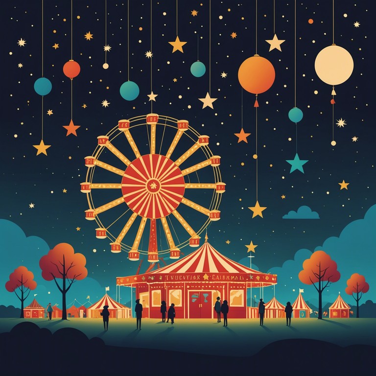 Featuring a composition that blends the rhythmic sounds of steel drums with eclectic soundscapes, this track sets the stage for a night of joyous festivity, making listeners feel like they're part of a vibrant, starlit festival.