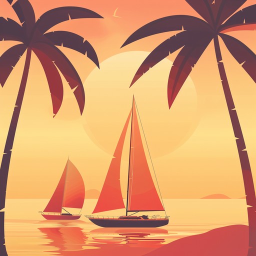 Imagine the golden glow of a setting sun dappling over calm waters, gentle waves lapping at a white sandy beach, with palm trees swaying in the gentle sea breeze. This song aims to encapsulate the essence of a tropical paradise, where the rhythm of calypso music fills the air, invoking a sense of peace and joy.