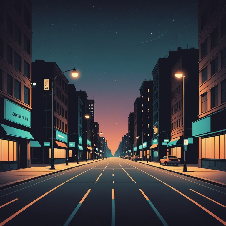 This track envelops the essence of night time cityscapes with its intense rhythms and street sampled sounds, highlighting the raw energy of urban life. It meshes engineered beats with natural city nocturnes to create a stark, pulsating soundscape that embodies the heartbeat of the urban hustle.