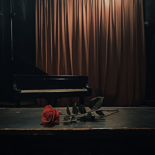 An emotive instrumental that combines gentle piano melodies with subtle theatrical flair, reflecting on the passage of time and the lingering echoes of past experiences.