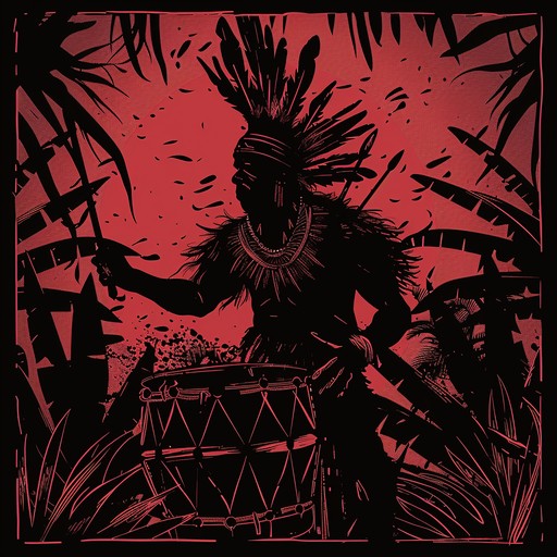 A fierce and dynamic instrumental track featuring aggressive tribal rhythms and percussive elements that evoke a raw, primal energy. This composition captures the intense, ritualistic spirit of ancient tribal warfare, utilizing deep, resonant drums and rhythmic patterns to create a powerful, driving force.