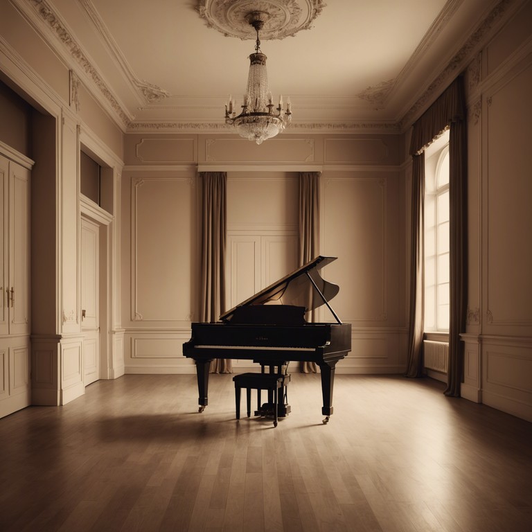 A piano driven piece that beautifully combines the elegance of traditional waltz rhythms with the depth of emotional yearning and reflective undertones, perfect for a quiet evening of introspection.