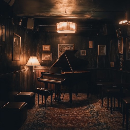 A captivating blend of smooth jazz and torch song elements, featuring a soulful piano accompanied by a gentle double bass and subtle brushes on the drums. The melody weaves through smoky club atmospheres, evoking a sense of nostalgic elegance and timeless romance. Ideal for upscale venues and intimate gatherings.