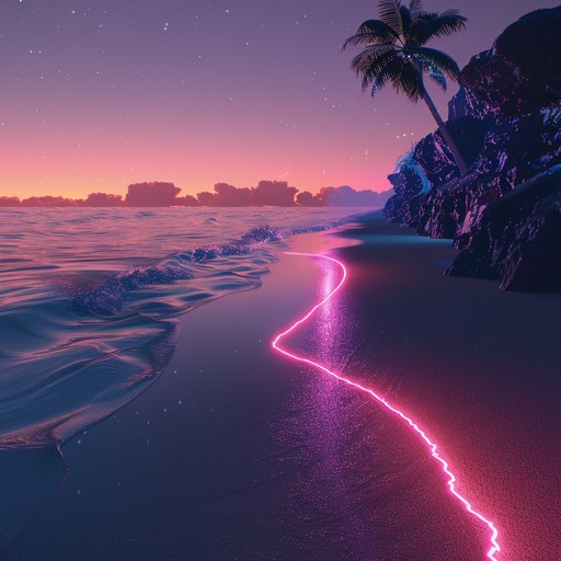 Dive into a dreamy, futuristic soundscape where traditional bossa nova rhythms get a modern twist with electronic beats. The track features smooth guitar harmonies accompanied by spacey synths, creating an ambient yet rhythmic experience. Ideal for relaxing or contemplative moments, it evokes images of a neon lit beach at twilight.