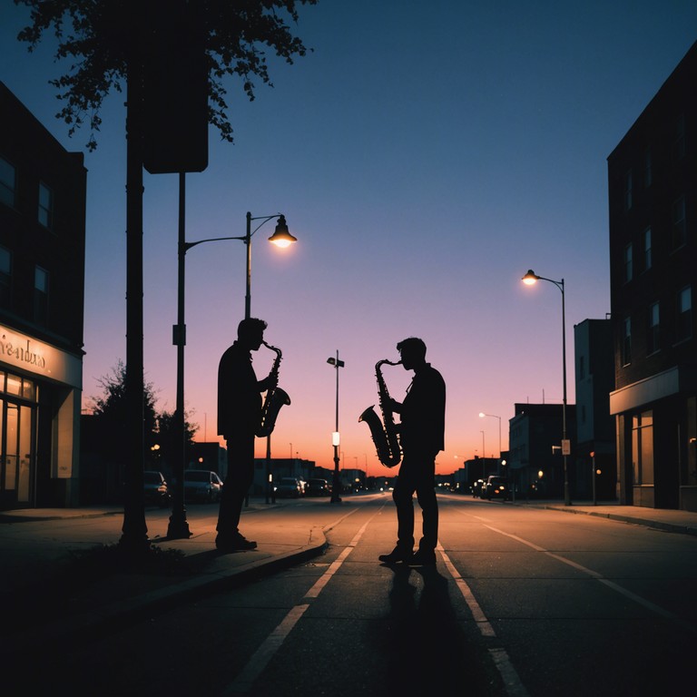 This instrumental track fuses the soulful rhythms of blues with the energetic beats of swing, creating a nostalgic yet fresh sound perfect for a summer evening. The smooth saxophone plays lead, capturing the essence of a romantic summer night with its melodious and sensuous tones.