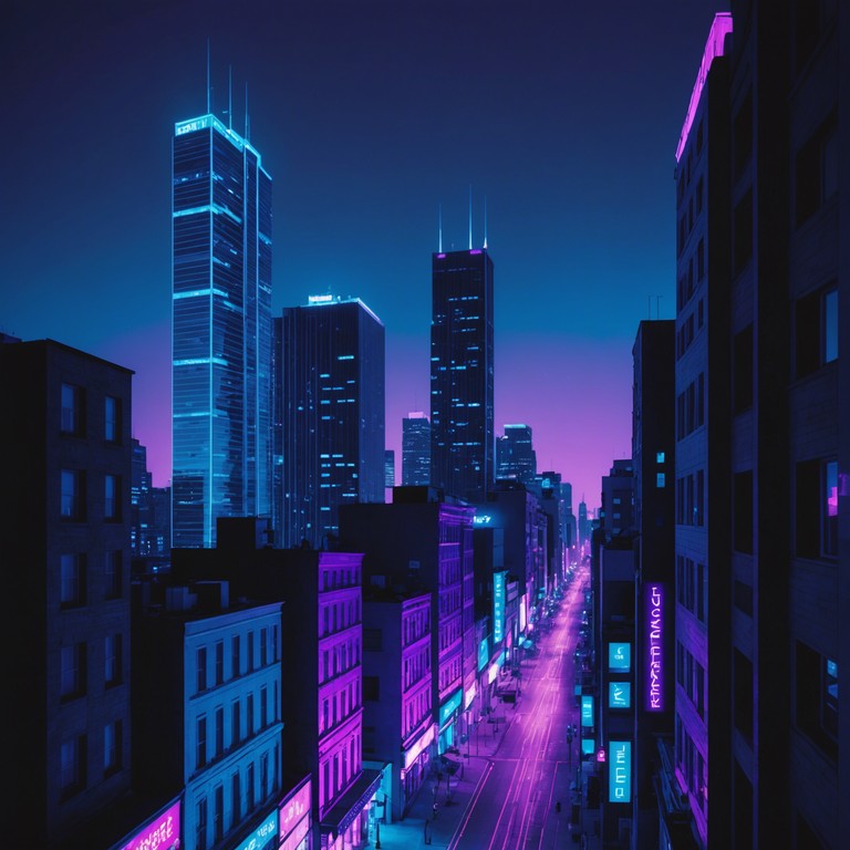 This instrumental track immerses you in a dystopian cityscape where the retro futuristic tones of synthwave meet the compelling tension and darkness of a cyberpunk narrative. The incessant hum of neon and shadowy figures contribute to a sense of unease, perfect for soundtracking a night drive across digital city lights.