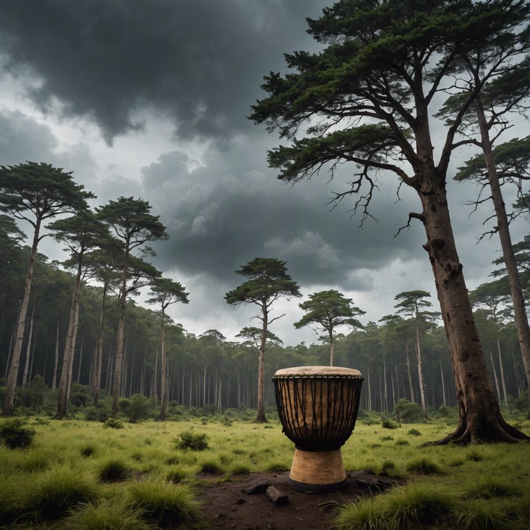 Travel on a sonic expedition where the gentle murmurs of nature blend seamlessly with the compelling force of percussion, crafting a narrative that speaks both of ancient traditions and contemporary expressions.