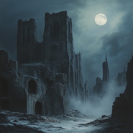 Gothic undertones interwoven with ethereal waves create a melancholic yet captivating otherworldly aura