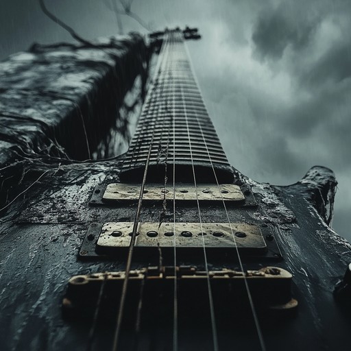 A gritty instrumental piece that embodies the rebellious essence of grunge, featuring heavy distorted guitars, pounding drums, and an intense atmosphere that conveys raw emotion and defiance.