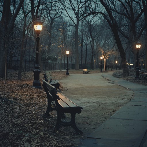 Delicate piano melodies interwoven with the sounds of an urban night, reflecting the city's serene, intimate moments. It provides a soundscape for the solitary beauty found in quiet corners and midnight strolls.