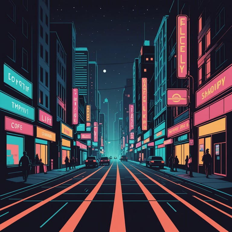 A high energy instrumental piece that encapsulates the essence of a gritty, bustling city at night. The composition channels the raw energy and chaotic beauty of urban life with sharp, intersecting soundscapes. Featuring a highly dynamic range that shifts unexpectedly, the song captures the unpredictable nature of a city shrouded in shadow.