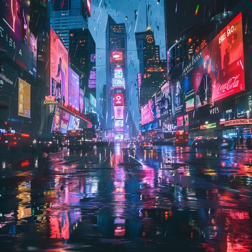 Immerse yourself in a futuristic cityscape where towering neon lights cast eerie glows on rain soaked streets. Pulsating synth rhythms create a tense, atmospheric vibe as brooding drones and sharp, mechanical sounds clash. A soundtrack for the cybernetic night owls and digital renegades navigating through virtual and real dangers.