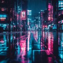 a synthwave odyssey through neon lit nights of sophistication