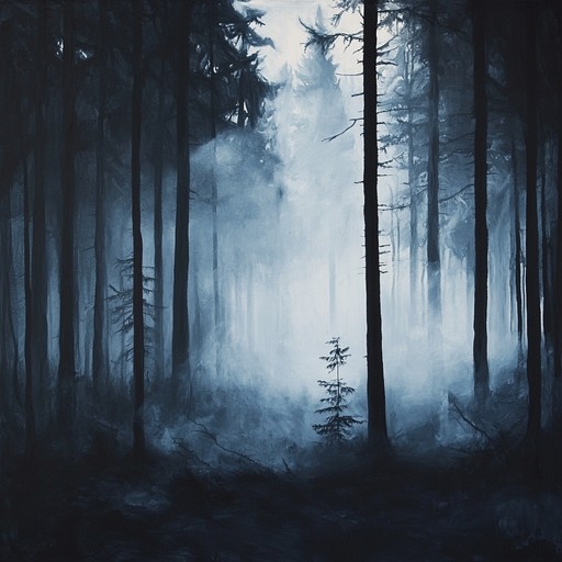 Explore a shadowy forest where eerie whispers fill the air and spectral echoes dance amongst the trees. This haunting soundscape takes you on a journey through the unknown, blending ethereal melodies with unsettling sound textures to create an atmosphere of mysterious otherworldliness.