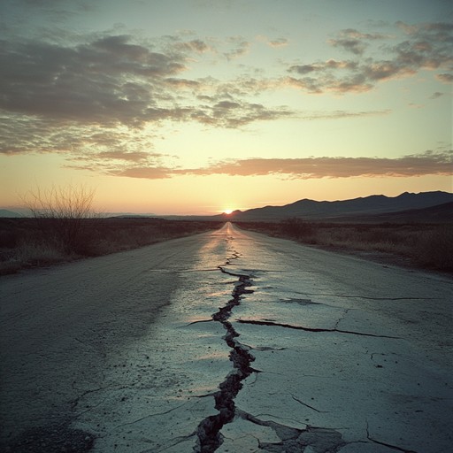 This instrumental tune reflects the solitude of rural expanses through slow guitar arpeggios and harmonica strains, conjuring an image of a lone wanderer on dusty trails.