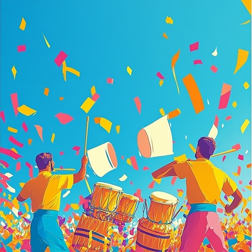 An exhilarating samba piece that embodies the excitement of brazilian street parades, featuring lively percussion and melodic grooves that make you feel the heartbeat of rio's festivals.