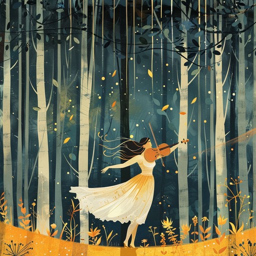 Dive into a playful waltz that weaves whimsical adventures through enchanting forests, capturing the essence of fairy tales with every note. Light violin strings lead the way through a magical dreamscape full of wonder and nostalgia.