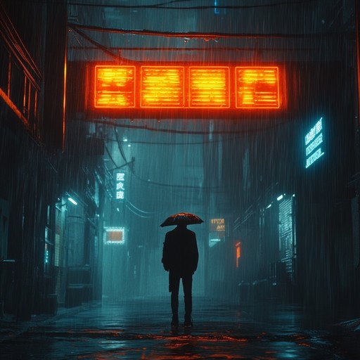 This instrumental blends nostalgic 80s synths with cyberpunk atmospheres, taking listeners through a reflective journey in a neon lit future.