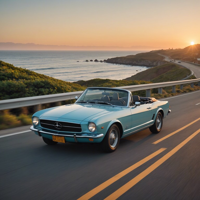 Imagine a scenic ride down the pacific coast highway; windows down, the fresh ocean breeze mixes with the sound of feel good, energetic rock music setting a perfect vibe for an adventurous day out.