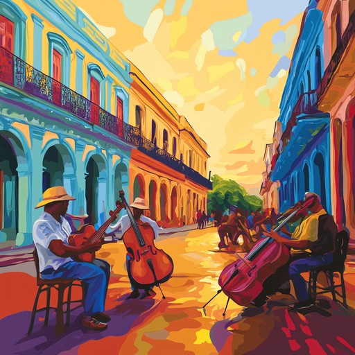 This track merges groovy funk basslines with vibrant afro cuban percussion and melodies, creating an energetic instrumental journey through havana's lively streets.