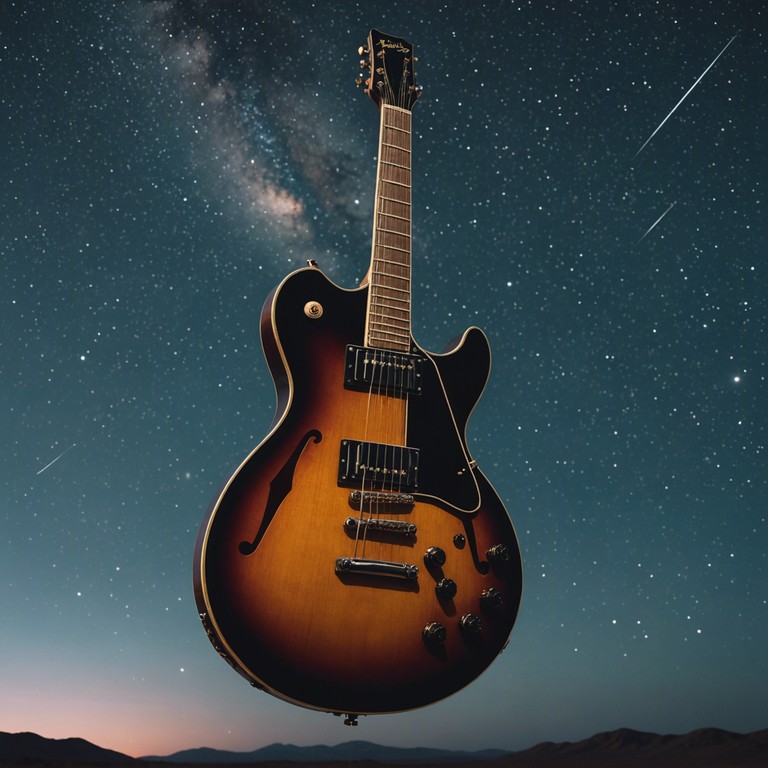 In the heart of night, a single guitar emits soulful, melancholic sounds that resonate with the calmness and isolation of midnight. This song embodies the introspective solitude of reflecting on past trials and emotions under the soft glimmer of the moon.