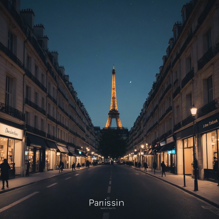 A dreamy, romantic instrumental piece that evokes the magic and enchantment of an evening walk through the lamplit streets of paris, with the eiffel tower glittering in the distance. Swelling strings and delicate piano melodies paint a picture of lovers hand in hand, lost in the timeless beauty of the city.