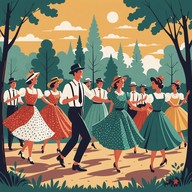 joyful, upbeat polka melody evokes nostalgia