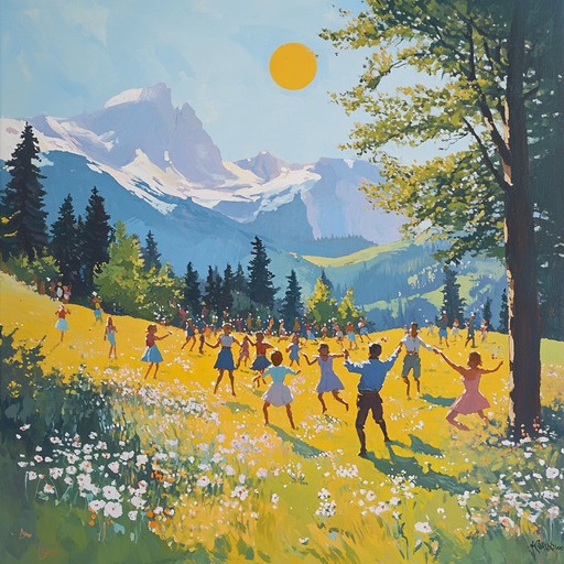 This instrumental piece blends traditional german schlager rhythms with modern production techniques to create an uplifting and euphoric mood. Perfect for summer festivals or carefree moments. Featuring vibrant accordion melodies and lively orchestration, the song evokes picturesque alpine landscapes and the joy of communal celebration