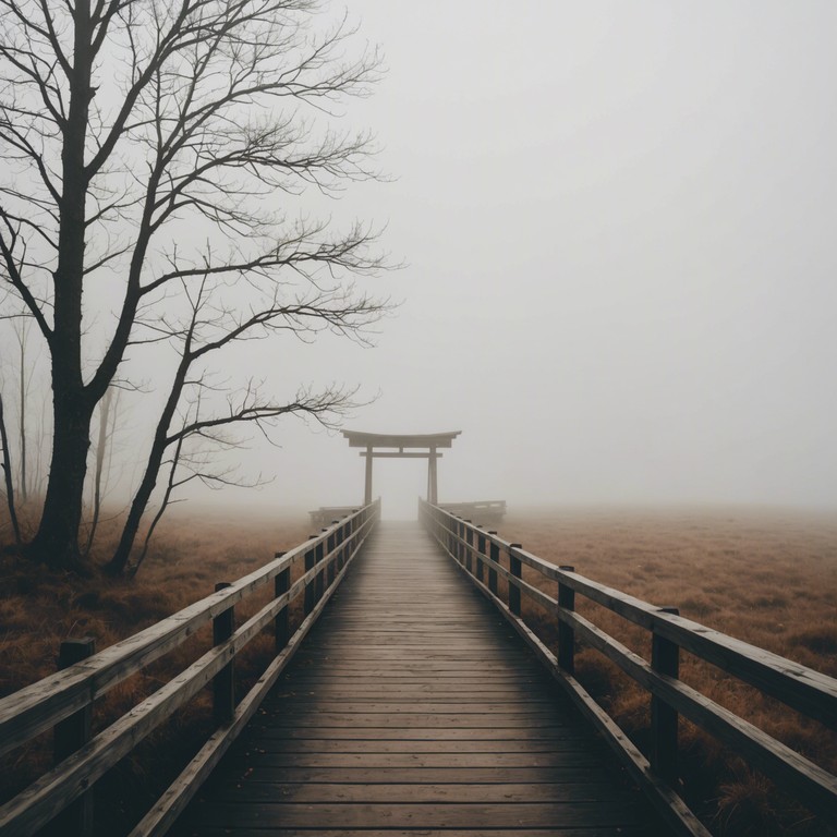 Imagine wandering alone with only the sound of your footsteps and a distant, haunting banjo guiding you through an abandoned rural path under a pale moonlight.