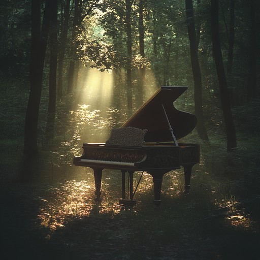 This instrumental neoclassical composition begins with gentle piano notes that mimic the soft whispers of the wind at dusk. As the piece progresses, strings enter, weaving intricate melodies that evoke the interplay of light and shadow as night approaches. The music builds to a crescendo, reflecting an intense emotional journey, before softly fading away like the last rays of sunlight.