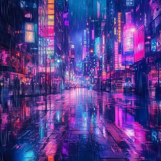 A soulful instrumental merging emotive melodies with cyberpunk soundscapes, perfect for reflecting under neon city lights. Warm synths intertwine with gritty textures, producing an intimate yet expansive ambiance.