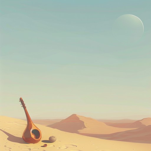 Featuring the haunting sounds of the oud, this instrumental track captures the deep sorrow and yearning felt in the vast deserts of the middle east. The music evokes a vivid sense of place and emotion, creating a poignant experience for the listener.