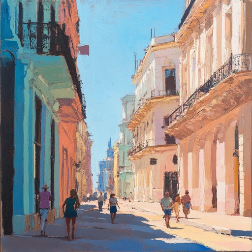 Soft afro cuban rhythms and light guitar meld into a soothing summer day track, capturing the essence of a relaxing walk through havana's sunlit streets. Crafted with calming congas and bongos, it’s perfect for unwinding and basking in warm tropical vibes.