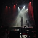 a mysterious dark cabaret track with whispering undertones.
