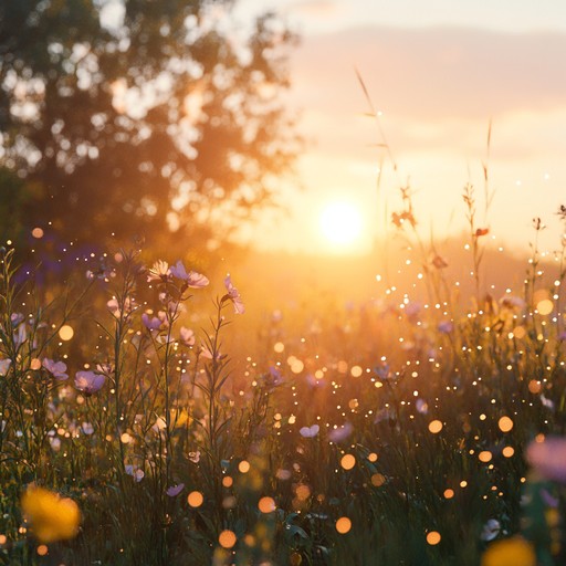 Visualize a peaceful mountain meadow, basking in the gentle warmth of the morning sun. Dewdrops glisten on the grass, while the scent of wildflowers fills the air. This instrumental track features gentle banjo plucking and soft, melodic fiddle interplay, creating a relaxing and calming bluegrass atmosphere. It's perfect for unwinding and finding a moment of serene tranquility.