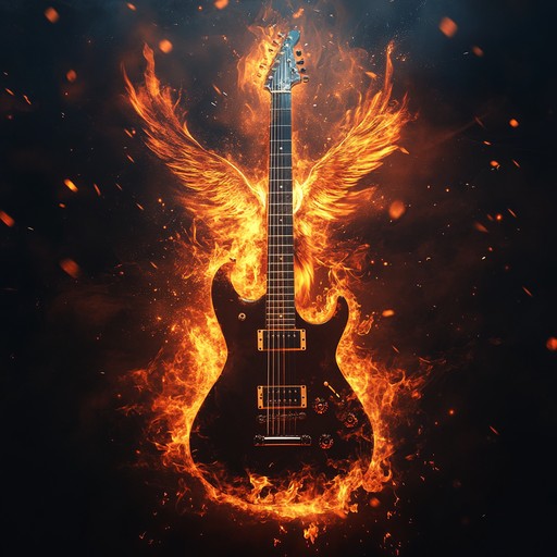 A fusion of heavy metal with melodic lines, this track is driven by electric guitar solos and vigorous drumming. The composition narrates the rise from hardships, encapsulating a feeling of triumph and empowerment, perfect for fueling motivation.