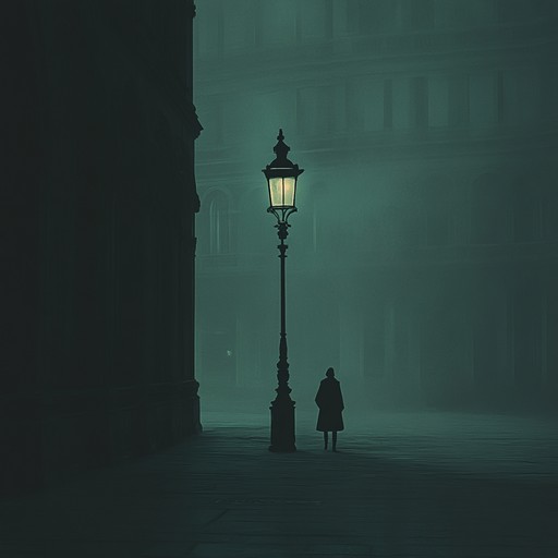 Picture a lone figure traipsing through abandoned city blocks at midnight, each step matched by haunting synth waves and brooding electronic rhythms. The air is thick with an eerie sense of isolation, heightening the sensation of solitude and reflection.