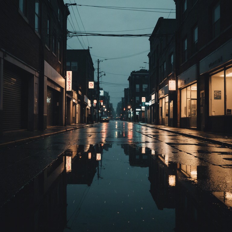 This instrumental track combines deep, sultry rnb rhythms with a touch of mystery, creating a perfect backdrop for a contemplative night walk or a quiet evening. The music slowly builds a rich, emotional depth, featuring a haunting electric piano that guides the melody through the darkness, intertwined with smooth, underlying bass lines that enhance the track's enigmatic allure.