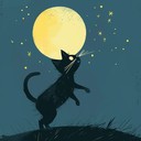 cat's nocturnal adventure in whimsical musical