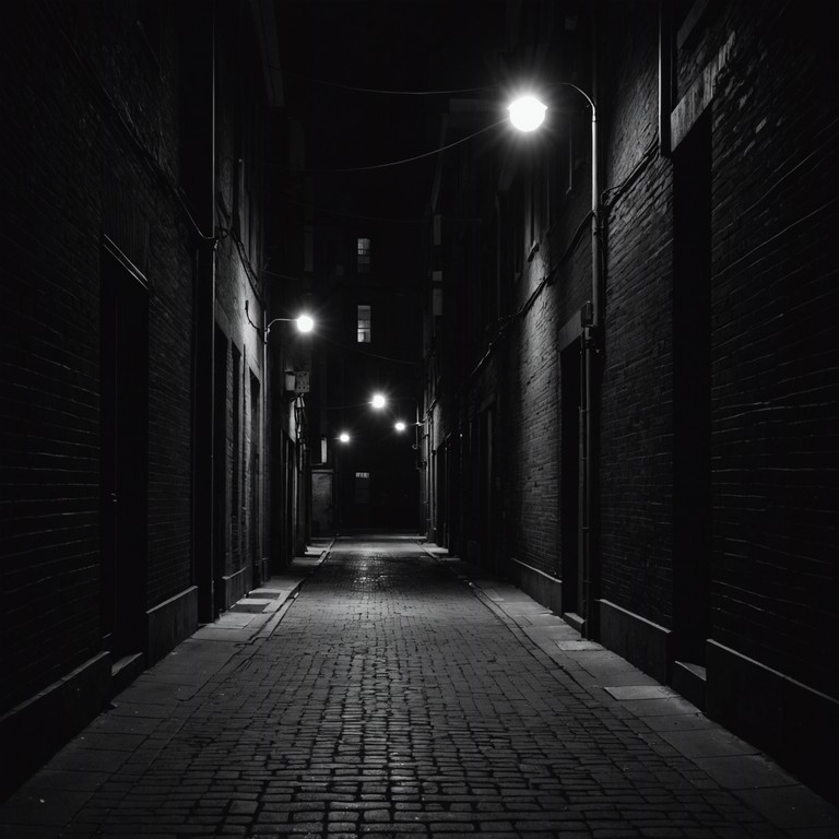 Set in a moody urban landscape, this track merges the gritty essence of shadowed alleys with the rhythmic pulse of cinematic trip hop. Swirling synths and mysterious undertones create a soundtrack for the unseen side of the city night.