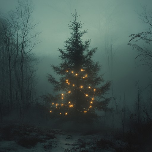 A haunting instrumental piece that transforms traditional holiday carols into eerie and unsettling soundscapes using the theremin, creating a mysterious and chilling atmosphere.