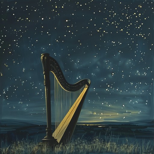 A soothing instrumental lullaby evoking tranquility and freedom under moonlit skies. Harp melodies and subtle orchestral elements create a peaceful escape.