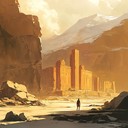 an epic orchestral journey evoking lost civilizations and adventures